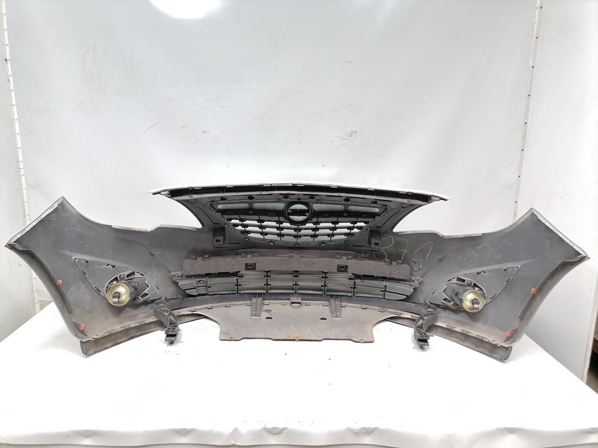 Opel Meriva B original Sto&szlig;stange Stossf&auml;nger vorn Z157 Starsilber Bj.2010